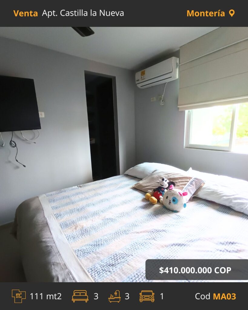 9.Apartamento venta en Monteria